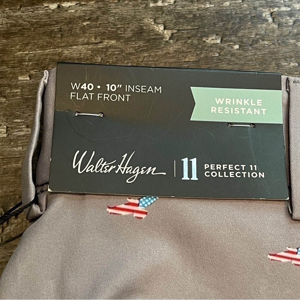 Walter Hagen Perfect 11‎ Stretch Waistband Golf Shorts Double Eagle Monument NEW - Picture 10 of 13